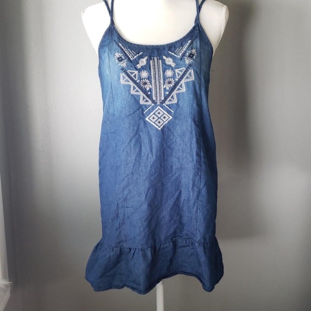 Denim dress